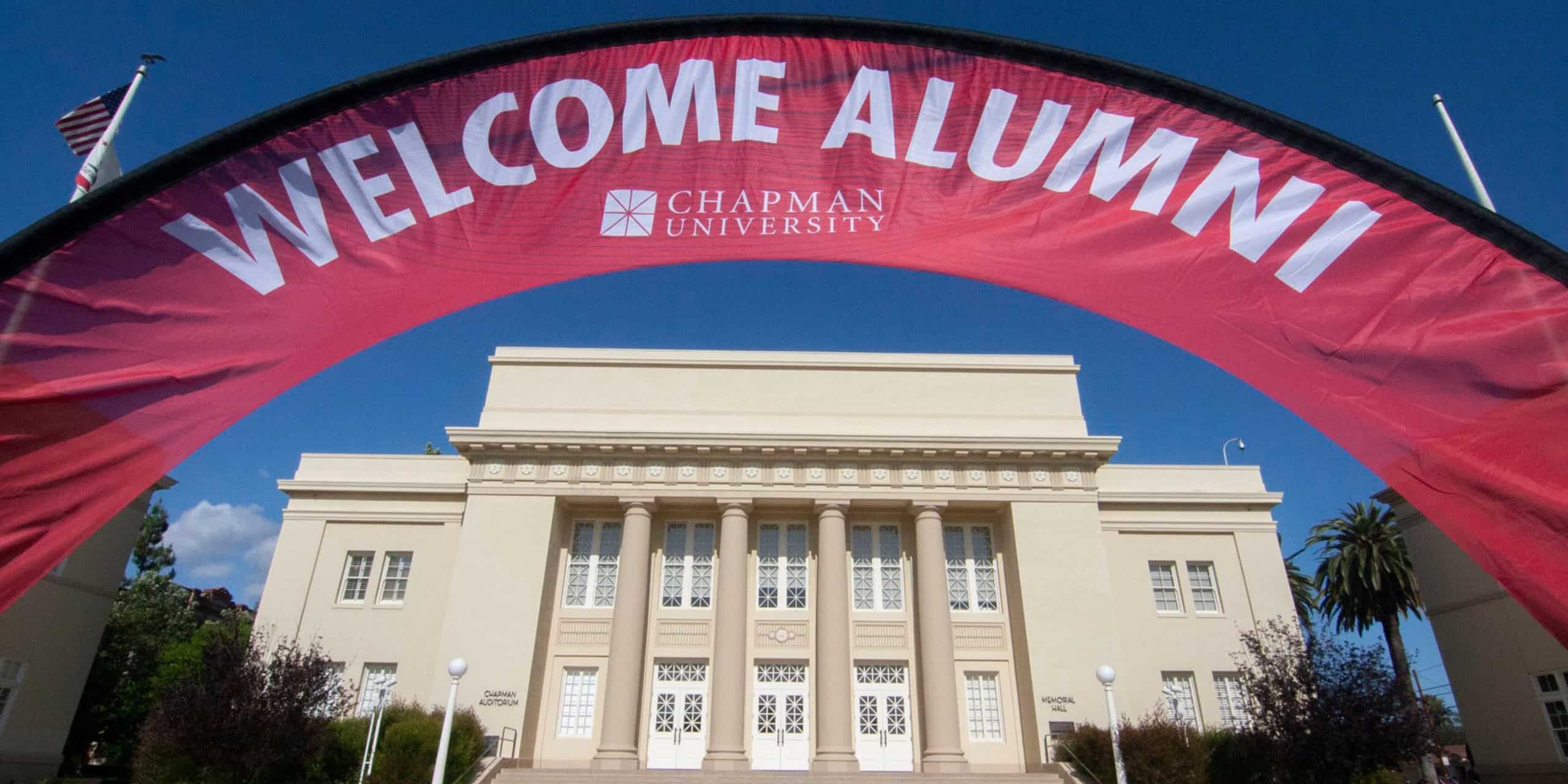Chapman University Alumni Arch
